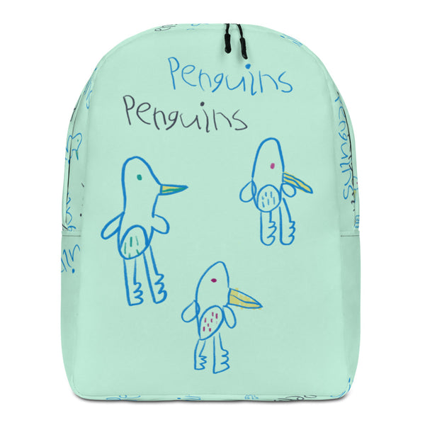 Penguins Minimalist Backpack