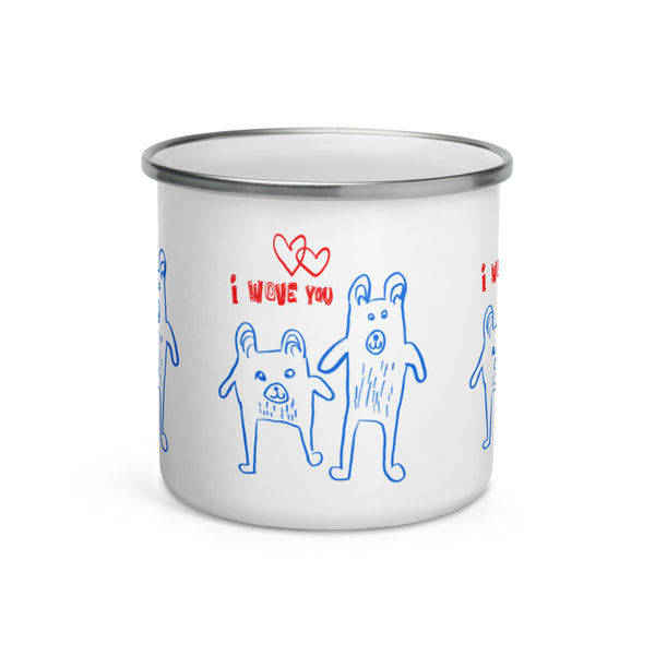 Valentine's Enamel Mug