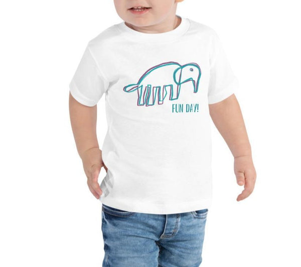 Personalize Elephant Tee (Toddler)