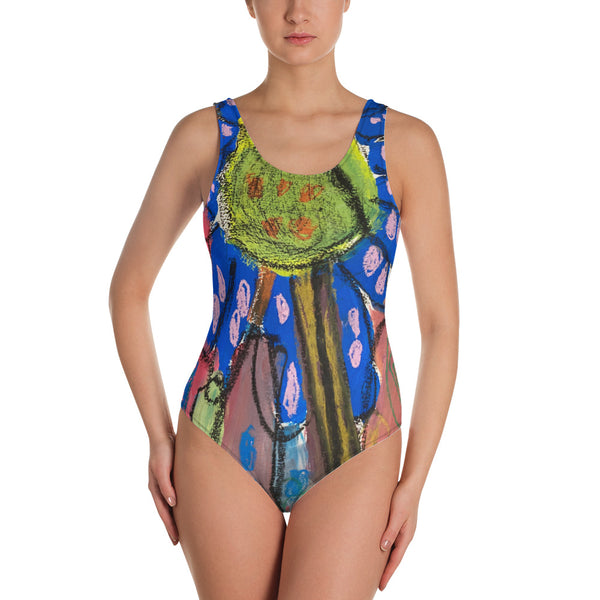 Custom One-Piece Swimsuit (Women)