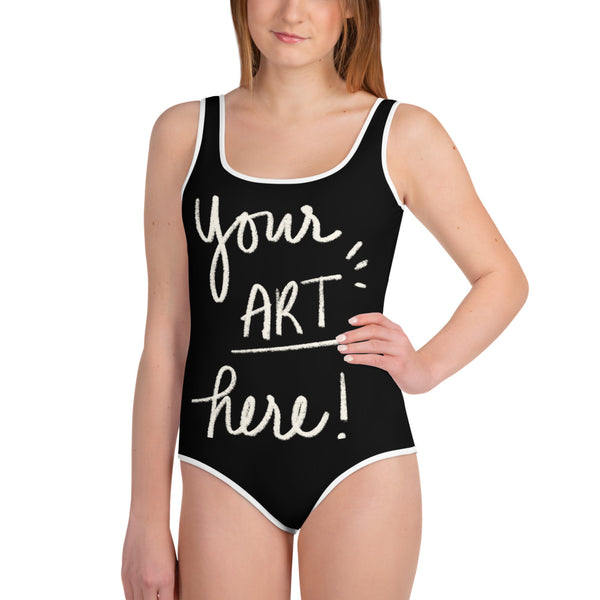 Custom All-Over Print Swimsuit (Youth)