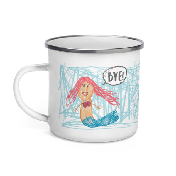 Mermaids Enamel Mug