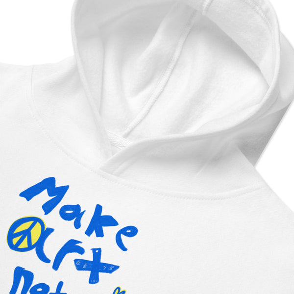 Make Art Not War Hoodie (Youth)