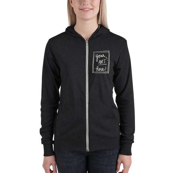 Create Your Own Unisex Full Zip Hoodie